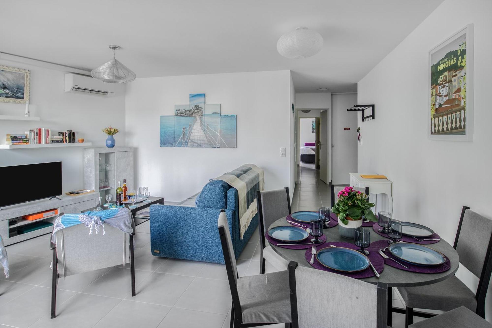 Nouvelle Ere - Appt A Moins D'Un Km De La Plage Le Lavandou Extérieur photo